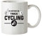 FoxyPrinting I'd Rather Be Track Cycling Personalised Adult Office Mug