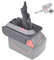 JJXNDO V7 Battery Adapter for Milwaukee M18 18V Lithium Battery Converted to for Dyson V7 Battery, Use for Dyson V7 Series Vacuum Cleaners Animal Absolute Fluffy HEPA Cordless Stick(V7 Adapter ONLY)