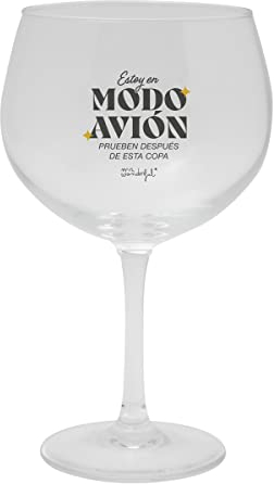 Mr. Wonderful WOA2212288ESZ0 Copa, Estoy en modo avión Transparente, Estándar