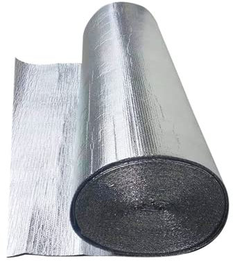 Autoadhesivo Rollo Aislante Termico Aislamiento Termico para Furgonetas Ventana Automóvil Camping o Piscina Perfecta Como Aislamiento Termico Protección Contra el Frío y par(Size:1*30m)