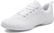 Damen Cheerleading Schuhe Mädchen Weiß Training Schuhe Cheer Schuhe Fitness Gymnastik Yoga Tanzschuhe Weiß 34