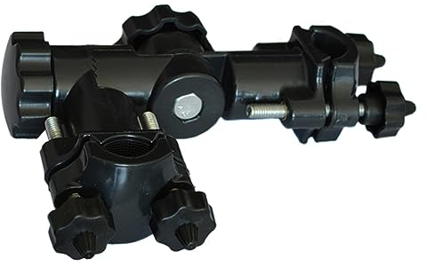 TopHomer Portaombrelli da pesca, supporto universale per sedia da pesca per fissare canna da pesca e ombrello (nero)