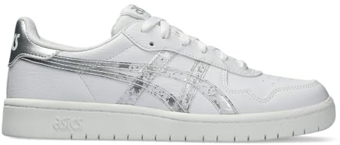 ASICS Damen Japan Sneaker, White Pure Silver, 40.5 EU