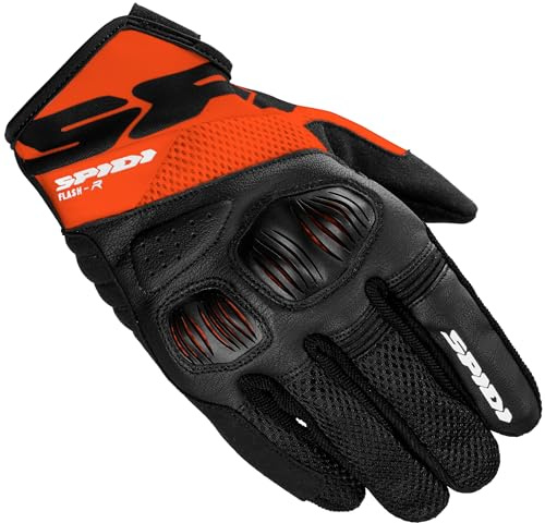 SPIDI, Flash-R Evo, Herren-Motorrad-Handschuhe, schützend &