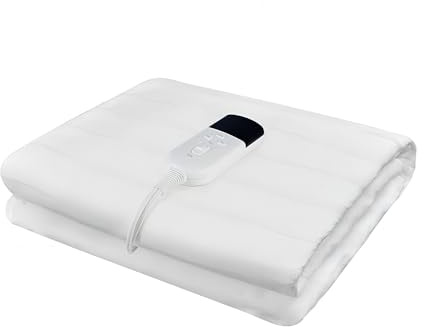 RUIANBAO Heated Blanket Electric Blanket Timer Heated Pad 220V 150 * 80cm Thermal Mattress Pad Massage Table Warmer Winter Body Heated Bed Warmer 3 Heat Settings Electric Warm Underblanket