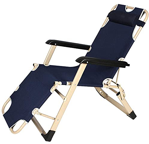 Klappbarer Liegestuhl, gepolsterter Textoline-Strandstuhl, Sonnenliege, Bett für Garten und Outdoor-Camping von RECLINING SUN LOUNGER, OUTDOOR, GARTEN, PATIO, SCHWERKRAFTSTUHL, Liegebett (Tibetan