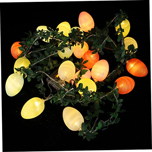 MAGICLULU Lichterkette Mit Bunten Ostereiern Dekorationslicht Für Ostern Party Und Festlichkeiten Batteriebetrieben Warmes Licht Für Innen Und Außenbereich