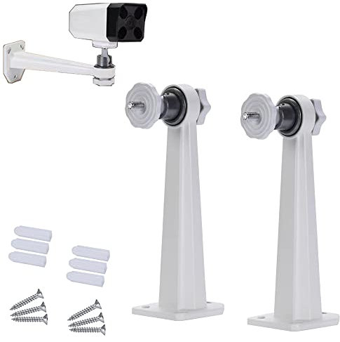 PCAORLEORS Sicherheitskamera Metall Wand-/Deckenhalterung, Innen-/Außenhalterung Kompatibel mit Arlo, Arlo Pro 2 3, Arlo Ultra CCTV Kamera und kompatible Kamera mit 1/4 Schraubenkopf (1)
