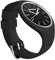 FREDDY Orologio da Polso Donna Rhythm, Rhythm Orologio da Donna in Silicone Nero e Silver, Cassa Tonda 34 mm