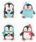 4 Handwärmer Taschenwärmer Pinguin Taschenheizung Wärmekissen Wärmer 4er Set