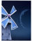500 Piece Jigsaw Puzzle for Adults Challenging Puzzle for Game Nights Windmill Blue Wooden Puzzle Finished Size 15x20.4
