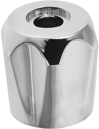 STOBOK Winkelventilgriff Einhand-badewannen-duscharmatur Ersatzknöpfe Für Badewannenarmaturen Austausch Des Badewannengriffs Knöpfe Für Heißes Und Kaltes Wasser Duschknopf Silber Plastik