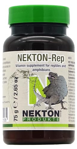 NEKTON-Rep | Ergänzungsfuttermittel für Reptilien und Amphibien (75g)