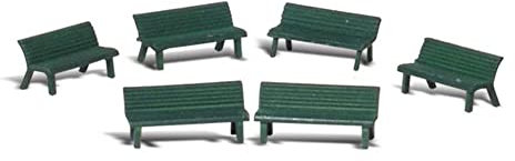WOODLAND SCENICS A2181 Park Benches N WOOU2181