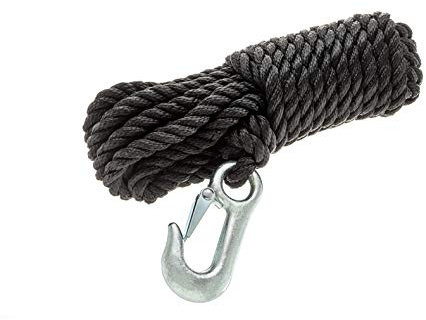 attwood Poly Seilwinde Seil mit Stahl Haken