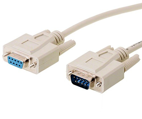 Delock Seriell-Verschluss Kabel (1m) grau