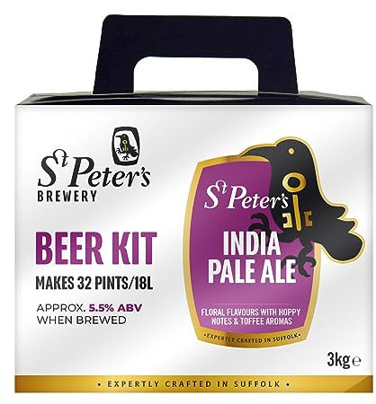 St Peters Brewery India Pale Ale (IPA) Beer Kit