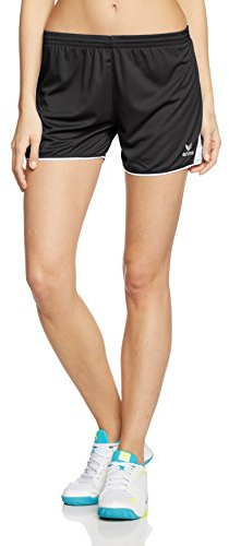Erima Damen Classic 5-C Short (615311), schwarz/weiß, 42