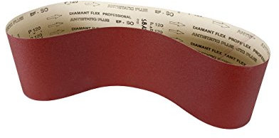 Holzmann - 10 bandes abrasives 1220 x 150 mm Gr. 80 SB1220K80 pour BT1220