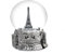 Zizo Schneekugel Paris Frankreich Eiffelturm 65 mm