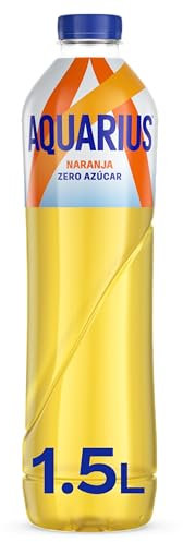 Bebida refrescante de naranja zero Aquarius botella 1.5 l