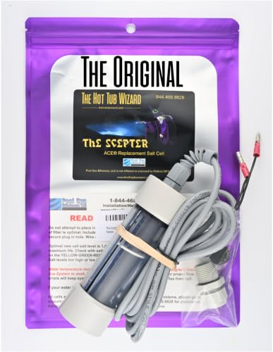 chivalrylist The Scepter Cellule de sel de rechange pour système de désinfection ACE