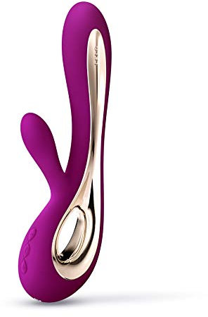 LELO SORAYA 2 Rabbit Vibrator für Frauen, G-Punkt Vibrator, Klitoris Vibrator, Wasserdicht und Kabellos G Punkt Vibrator für frau, Deep Rose