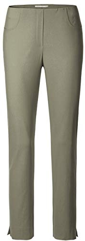 Stehmann LOLI-742 Bequeme, stretchige Damenhose, mit etwas schmalem Bein (40, vetiver)