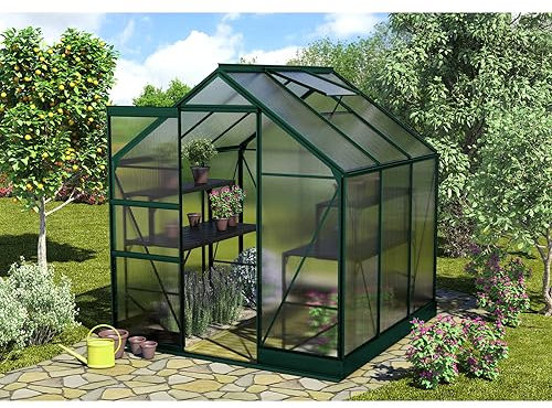 Vitavia Gewächshaus Apollo 3800, HKP 4mm, smaragd
