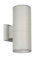 Licht-Erlebnisse Außenwandlampe in Silber Up Down IP54 Modern vielseitig ONTARIO Outdoor Lampe Hauseingang Terrasse