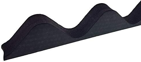 Black Corrugated Sheet Foam Filler Eaves Purlin Roof Closure