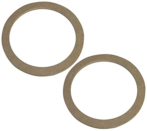 AERZETIX - C52049 - Satz von 2 Adaptern/halterungen/universelle lautsprecherringe Ø165mm - Ø177xØ143x8mm - abstandshalter/Ring aus MDF für Lautsprecher/Auto/Fahrzeug/beschallung