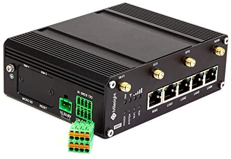 Milesight 4G Industrial Router UR35 Pro WiFi4 GPS PoE UR35-L04EU-G-P-W