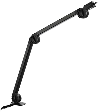 CHERRY MA 6.0 UNI USB, Universeller Mikrofonarm mit USB-Hub, 3/8 Zoll Gewinde (3/8 auf 5/8 Zoll Gewinde-Adapter + 4 Verbindungskabel inkl.), Stabil, Schwarz