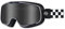 OLYSPM Lunette Moto Cross Lunette moto Vintage avec Double Doublure en Mousse,Sangle Elastique Ajustable,Lunettes Moto Cross avec Imperméable,Coupe-vent,Anti-poussière,Anti-buée,Protection UV