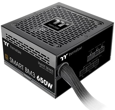 THERMALTAKE Smart BM3 650W Power Supply | Semi-Modular | 80Plus Bronze | ATX 3.0 | PCIe Gen 5