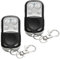 2PCS Telecomando Cancello Universali Funmo Telecomando Cancello Telecomando Universale Per Cancello Automatico Frequenza 433,92 Mhz Codice Fisso Telecomando Per Porta Del Garage 4 Tasti (A)