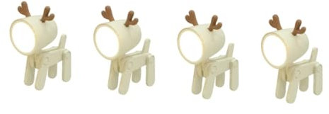 Mikikit 4stücke Cartoon Nachtlicht Tischlampe Faltbar Dekorative Lampe Für Schlafzimmer Wohnzimmer Und Kinderzimmer Praktische Schreibtischlampe Für Einzigartige Raumgestaltung