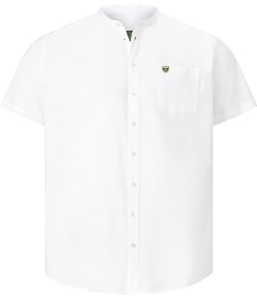 Charles Colby Homme Chemise À Manches Courtes Duke Kerry Blanc, XL - 43/44