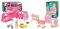 BABY Born, Puppenfahrzeug, aufklappbarer Wohnwagen & Minis Playset Möbelset mit Kleiderschrank, Kleiderstange, Stubenwagen und Wickeltisch, 906163 Zapf Creation