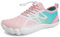 IceUnicorn Chaussure Aquatique Enfant Chaussures Pieds Nus Enfant Garçons Fille Minimalistes Respirantes de Trail Barefoot Shoes(Bleu Rosé,34EU)