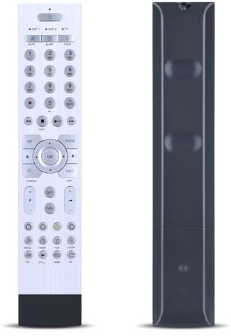 TCNOUMT New Fernbedienung Ersatz Passend für TechniSat ISIO Digital-Receiver und ISIO-TV PVR235S 000X/4721 000X/4756