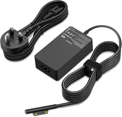 MXJFYY 65W 15V 4A Surface Pro Laptop Charger Power Supply for Microsoft Surface Pro 11/10/9/8/Pro 7/7+/Pro 6/Pro 5/Pro 4/3/X, Surface Book 3/2/1,Surface Go 4/3/2/1,Surface Laptop 6/5/4/3/2/1