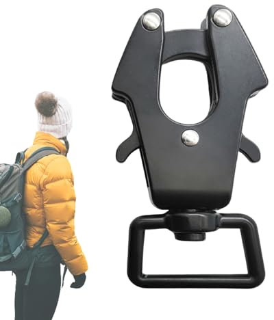 WJnflQN Hunde -Leinen Carabiner, Hundeleine Clips - Drehhund -Leinen Carabiner Frog Clip - Schnellverkaufssperrung Haustierversorgungen Metall -Hardware -Schnalle zum Wandern, Training