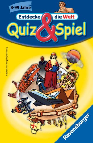 Ravensburger 23307 - Quiz & Spiel: Entdecke die Welt - Mitbringspiel