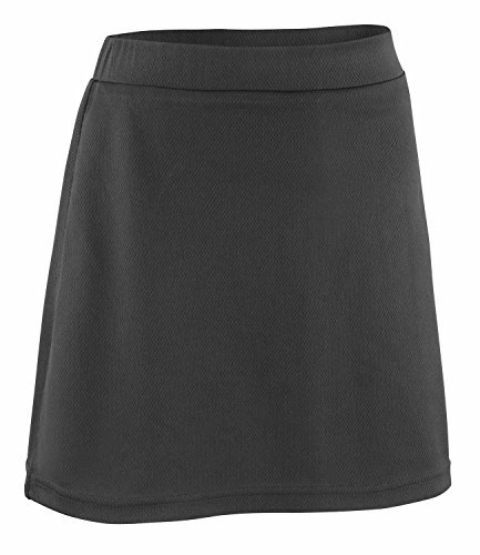 Spiro Mädchen Junior Hockey Trainings des Skort Small schwarz