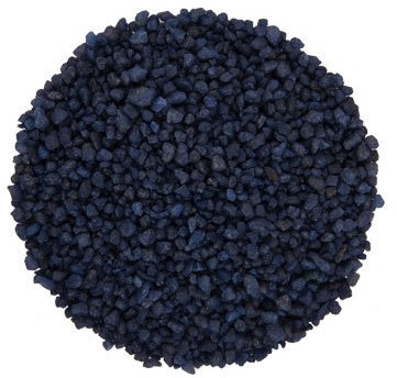 Aquariumpflanzen.net 25kg Farbkies saphirblau, Körnung 2-3mm, Aquarienkies, Bodengrund