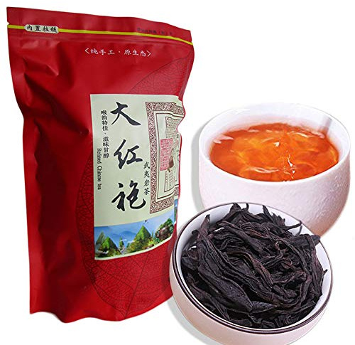 250 g Da Hong Pao Grande robe rouge Thé Oolong - Cadeau original Aliments verts pour les soins de santé - Thé noir et rouge