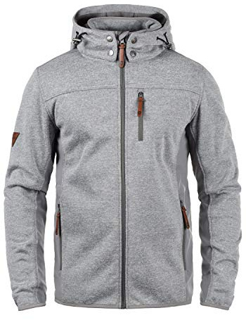 Indicode IDGrosvenor Herren Softshelljacke Übergangsjacke Windbreaker