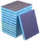 sourcing map Sanding Sponge Sanding Block 120-Grits Medium Grit Sand Block Pad for Kitchen Metal/Drywall/Wood Purple 12pcs